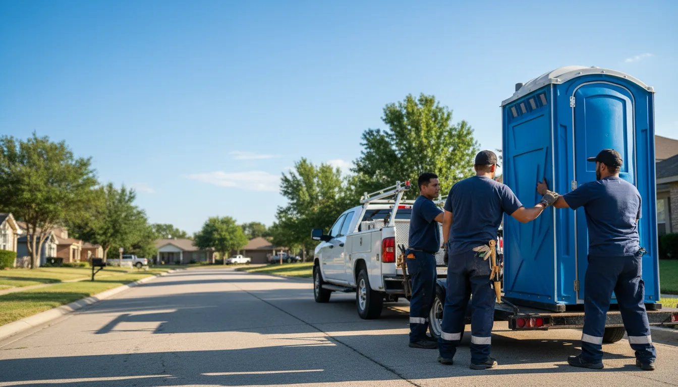 Portable Toilet Rental in Wann, OK near me